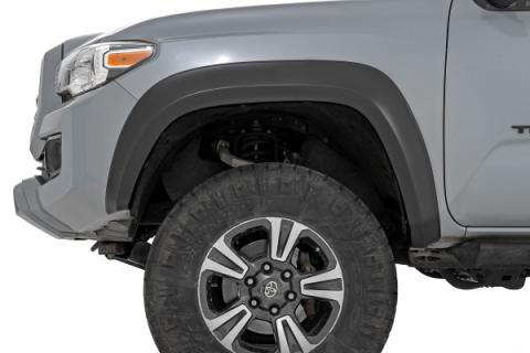 Fender Flares Sport 1D6 Silver Sky Metallic Toyota Tacoma (16-23) Rough Country