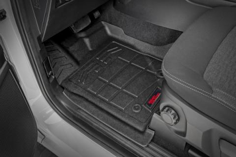 Sure-Fit Floor Mats Front Crew Ford Ranger 2WD/4WD (2024-2026) Rough Country