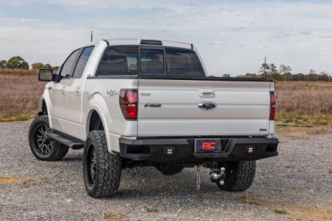 HD2 Aluminum Running Boards Super Crew Cab Ford F-150 2WD/4WD (2009-2014) Rough Country