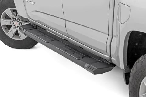 HD2 Aluminum Running Boards Crew Cab Chevy/GMC Canyon/Colorado (15-26) Rough Country