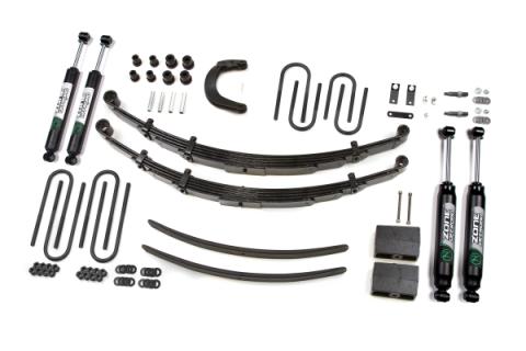 73-76 K25/K2500 K5 Blazer K20 Suburban 6 Inch Lift Kit With Nitro Shocks Zone Offroad