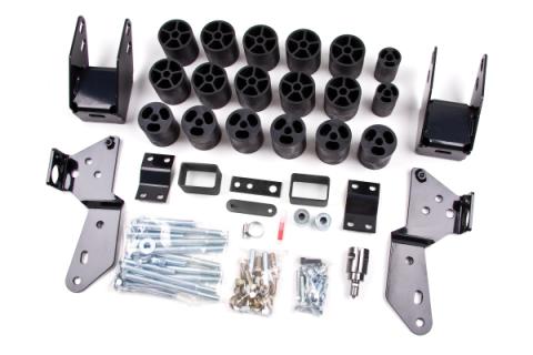 07-13 GM 1500 3 Inch Body Lift Zone Offroad