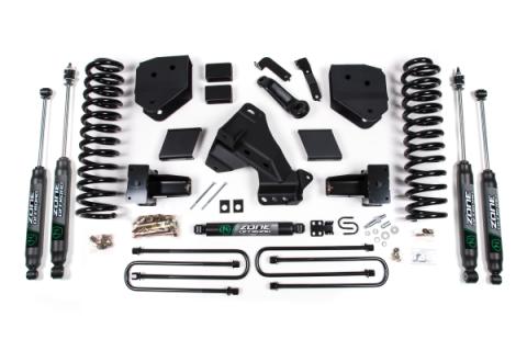 20-21 F-350 Dually 4 Inch Lift Kit Fox Adventure Shocks Gas Zone Offroad