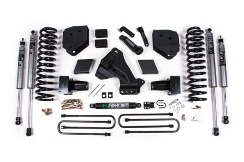 20-21 F-350 Dually 4 Inch Lift Kit Fox Adventure Shocks Gas Zone Offroad