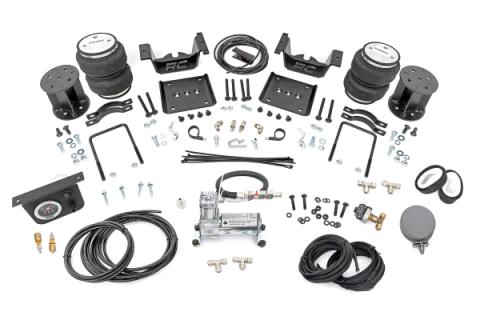 Air Spring Kit 5 Inch Lift with Onboard Air Compressor 07-18 Chevy/GMC 1500 2WD/4WD Rough Country
