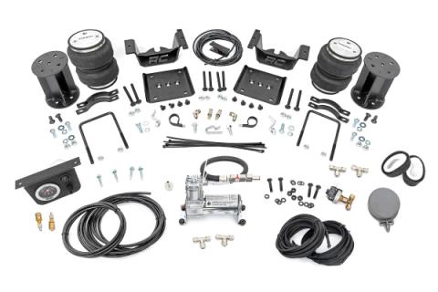 Air Spring Kit 6-7.5 Inch Lift with Onboard Air Compressor 07-18 Chevy/GMC 1500 2WD/4WD Rough Country