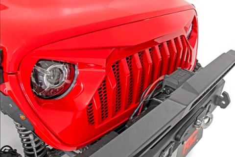 Jeep JL/Gladiator Angry Eyes Replacement Grille 2018-Pres Jeep JL 20-Up Gladiator Rough Country