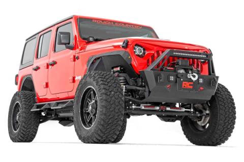Jeep JL/Gladiator Angry Eyes Replacement Grille 2018-Pres Jeep JL 20-Up Gladiator Rough Country