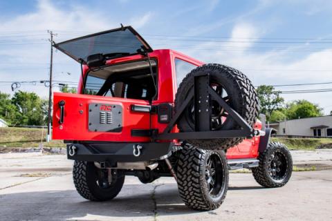 Jeep Tailgate Vent 07-18 Wrangler JK Rough Country