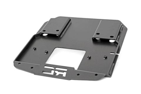 Jeep Spare Tire Relocation Bracket 18-20 Wrangler JL No Rear Proximity Sensors Rough Country