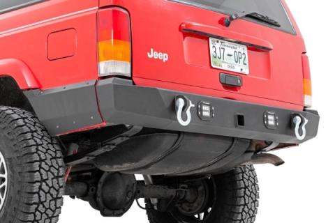 Jeep Rear Lower Quarter Panel Armor for Factory Flare 97-01 Cherokee XJ Rough Country