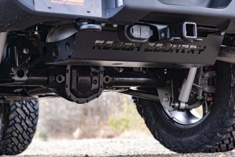 Jeep Muffler Skid Plate 18-20 Wrangler JL Rough Country