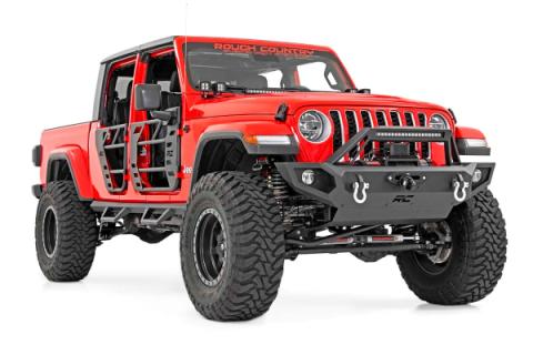 Rear Tubular Doors 20-22 Jeep Gladiator JT/18-22 Wrangler JL Rough Country