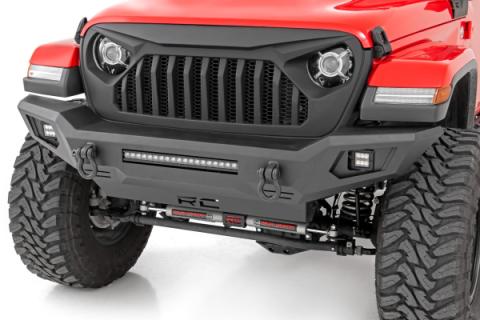 Front Bumper Skid Plate 20-Up Jeep Gladiator JT/18-22 Wrangler JL Rough Country