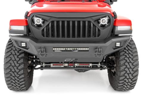 Front Bumper Skid Plate 20-Up Jeep Gladiator JT/18-22 Wrangler JL Rough Country