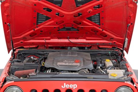 Hydraulic Hood Assist 07-18 Jeep Wrangler JK Rough Country