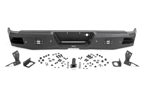 Chevy Heavy-Duty Rear LED Bumper 07-18 Silverado 1500 Rough Country