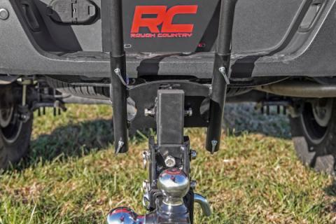 Flag Pole Holder for 2 Inch Hitch w/ Flag Poles Rough Country