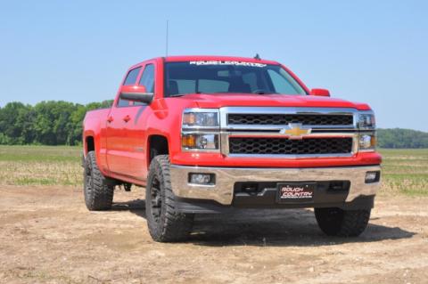 2.5 Inch Leveling Lift Kit 16-18 Silverado/Sierra 1500 Stamped Steel Rough Country