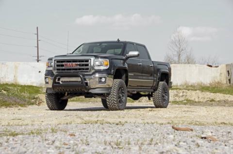 5 Inch GMC Suspension Lift Kit 14-18 Sierra 1500 Denal 4WD w/MagneRide Aluminum &amp; Stamped Steel Rough Country