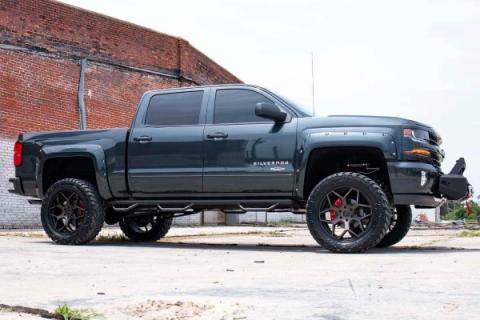 7 Inch Suspension Lift Kit Vertex Cast Aluminum or Stamped Steel 14-18 Silverado/Sierra 1500 2WD
