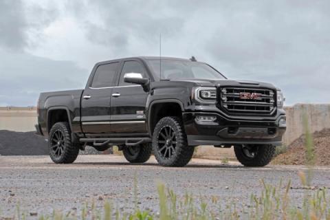 3.5 Inch Lift Kit Alum/Cast Steel Red Silverado/Sierra 1500 (07-16) Rough Country