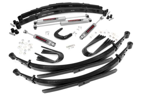4 Inch Suspension Lift System 56 Inch Rear Springs 73-76 C20/K20 Rough Country