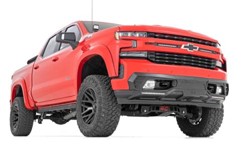6.0 Inch Suspension Lift Kit Strut Spacers Diesel 19-20 Chevy 1500 PU 4WD/2WD Rough Country