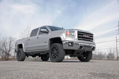 5 Inch Suspension Lift Kit w/N3 Shocks &amp; Struts 14-18 Silverado/Sierra 1500 4WD Aluminum/Stamped Steel Rough Country