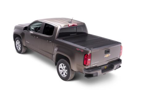BAKFlip G2 Hard Folding Truck Bed Cover Rails Mounted Low Enough To Use Standard C Clamps 2004-2012 Colorado/Canyon 5 Foot Bed BAK