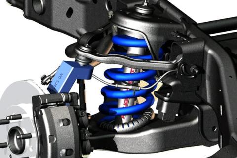 4.5 Inch GM Suspension Lift Kit w/V2 Shocks For 99-06 1500 PU 2WD Rough Country