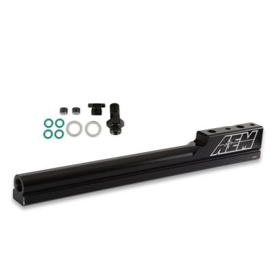 High Volume Fuel Rails Fits Acura B18B1, B18C1, and B18C5 Black AEM Electronics
