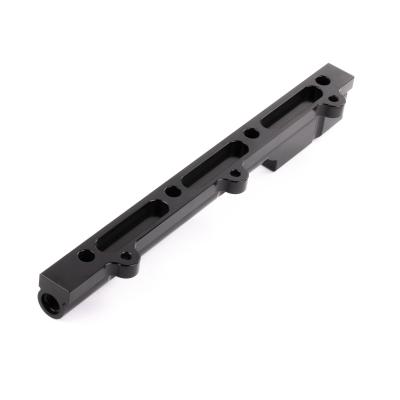 High Volume Fuel Rails Fits Acura B18B1, B18C1, and B18C5 Black AEM Electronics
