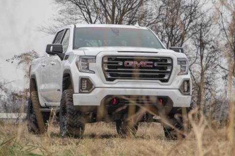 4in GM Suspension Lift Kit Strut Spacers N3 Shocks 19-21 1500 Trailboss/AT4 Diesel PU 4WD Rough Country