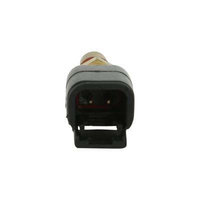 Fluid Temp Sensor Kit -20C to 150C / -4F to 302F 1/8 Inch NPT Aluminum Bung, Connector, and Pins AEM Electronics