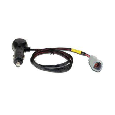 12V Cig Power Adapter Cigarett/AUX port Power Adapter. 2-Pin DTM connection w/Power Switch/Button AEM Electronics