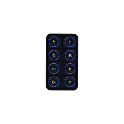 8-Button CAN Keypad EV programmable button pad for use with VCU200 or VCU300 AEM Electronics