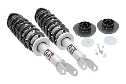 2 Inch Suspension Lift Kit w/N2.0 Lifted Struts 12-Up RAM 1500 4WD Rough Country