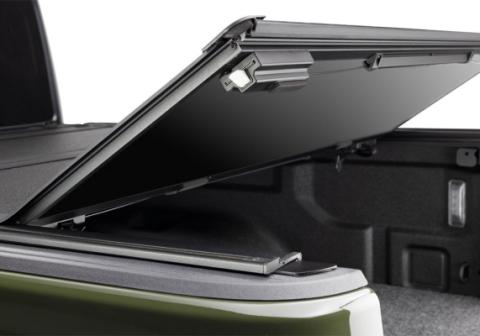 BAKFlip MX4 TS Hard Folding Truck Bed Cover 2016-2023 Toyota Tacoma 5 Foot Bed with Deck Rail System BAK