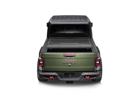 BAKFlip MX4 TS Hard Folding Truck Bed Cover 2022-2025 Toyota Tundra 5 Foot 7 Inch Bed without Deck Rail System without Trail Special Edition Storage Boxes BAK