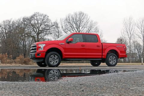 2.0 Inch Ford Front Leveling Strut Kit 14-20 F-150 2WD Rough Country