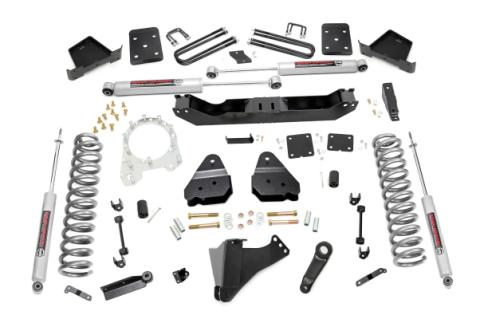 6 Inch Suspension Lift Kit 17-19 F-250 4WD w/Overloads Diesel Rough Country