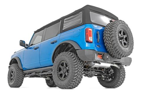 SRX2 Adjustable Aluminum Step 21-Up Ford Bronco 4WD Rough Country