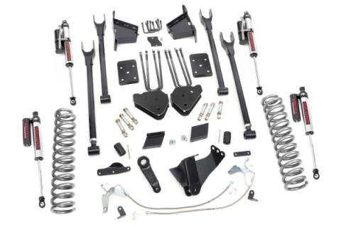 6 Inch Ford 4-Link Suspension Lift Kit Vertex 11-14 F-250 4WD No Overloads Rough Country