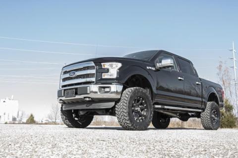 6 Inch Suspension Lift Kit Vertex &amp; V2 15-20 F-150 4WD Rough Country