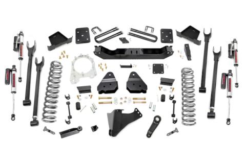 6 Inch Ford 4-Link Suspension Lift Kit 17-19 F-250 4WD Diesel w/Overloads Rough Country
