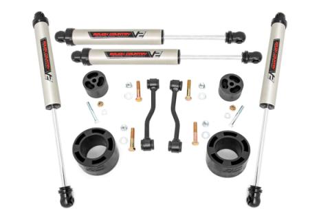 2.5 Inch Leveling Kit Spacers V2 Jeep Gladiator JT 4WD (2024-2025) Rough Country