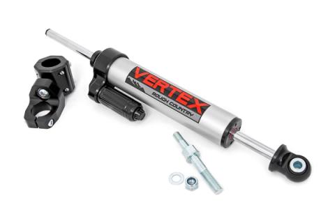 Vertex Steering Stabilizer Pass-Through 07-18 Jeep Wrangler JK Rough Country