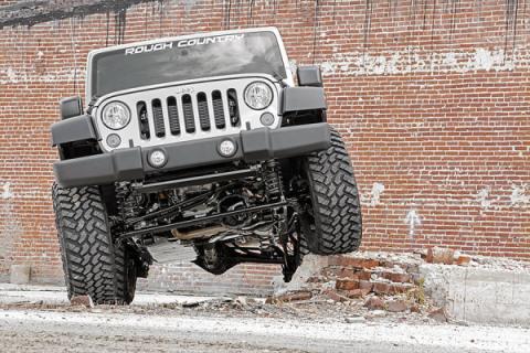 4 Inch Jeep Suspension Lift Kit Premium N3 Shocks 07-18 Wrangler JK Unlimited Rough Country