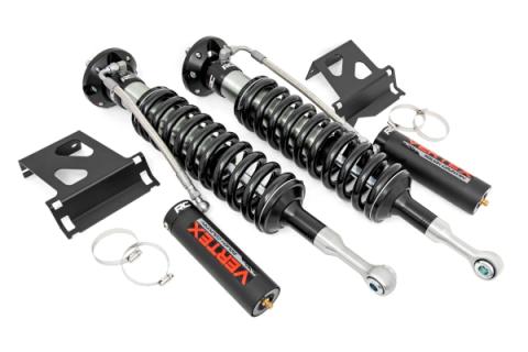 Toyota Front Adjustable Vertex Coilovers 07-21 Toyota Tundra For 3.5 Inch Lifts Rough Country